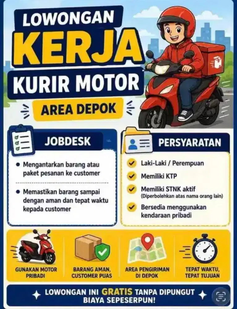 MITRA KURIR AREA PANCORAN MAS DEPOK