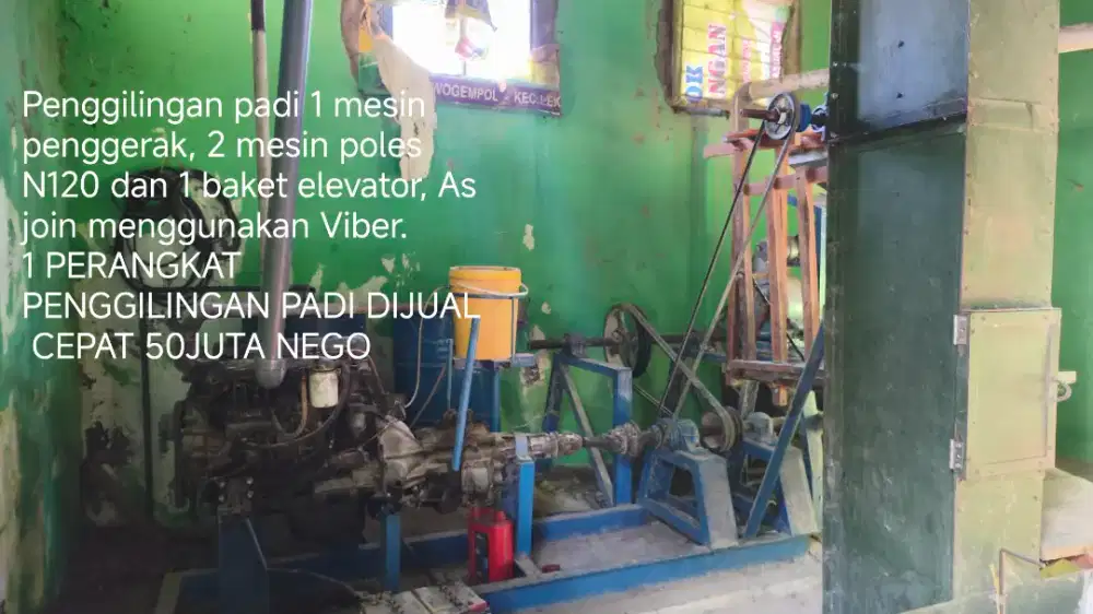 Alat penggiling padi