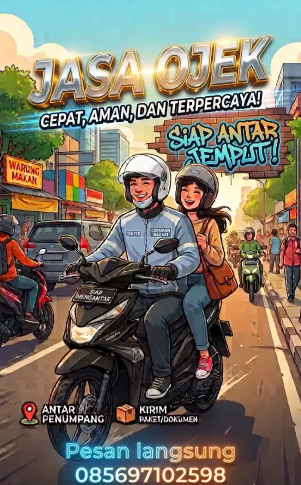 JASA OJEK & ANTAR BARANG