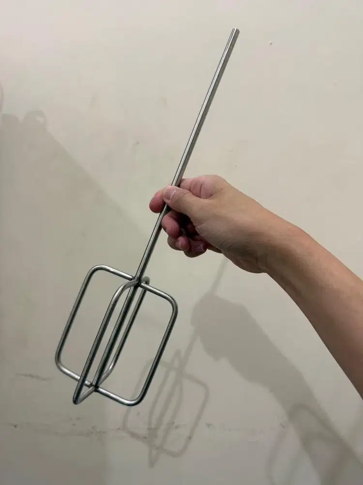 Pengaduk Stainless Steel 40 cm – Pengaduk Adonan