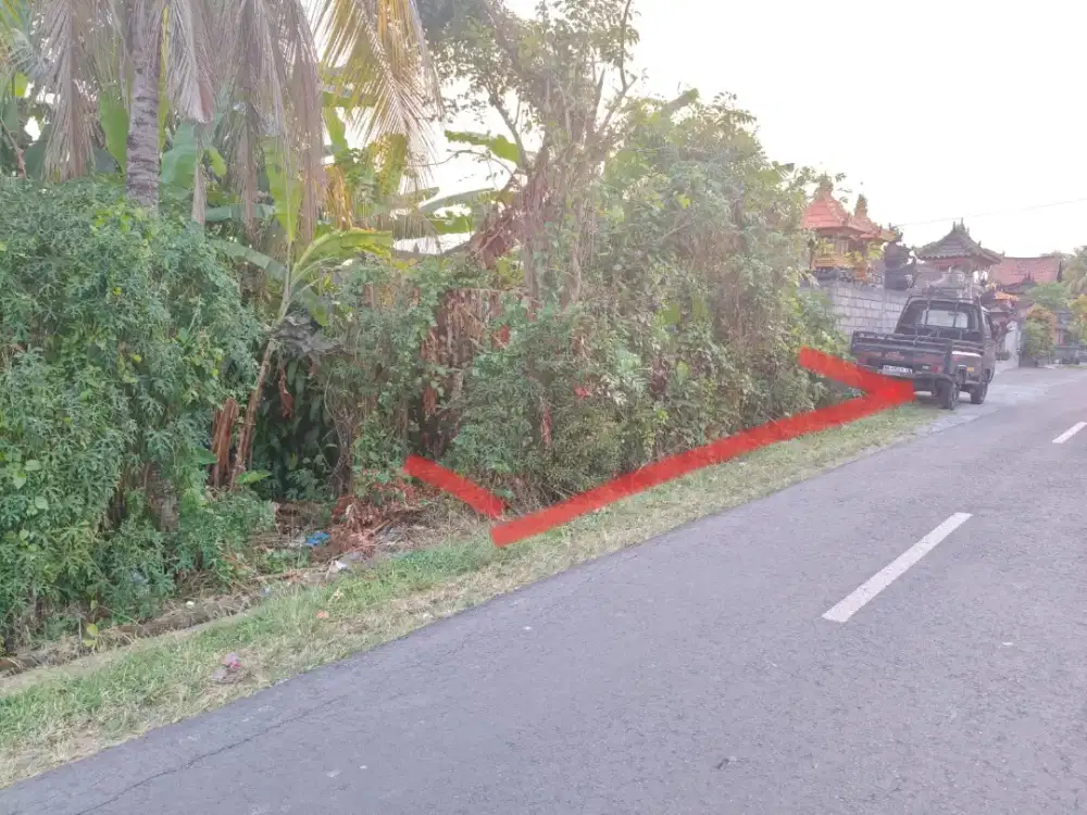 Dijual Tanah di Jln Dedelanata Br Mengening Nyitdah Kediri Tabanan
