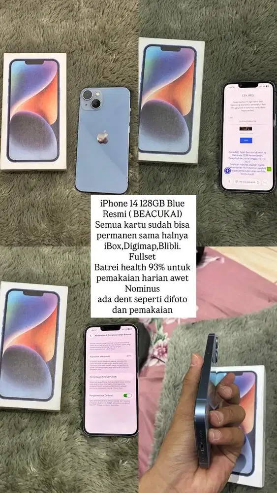 iPhone 14 Beacukai 128Gb