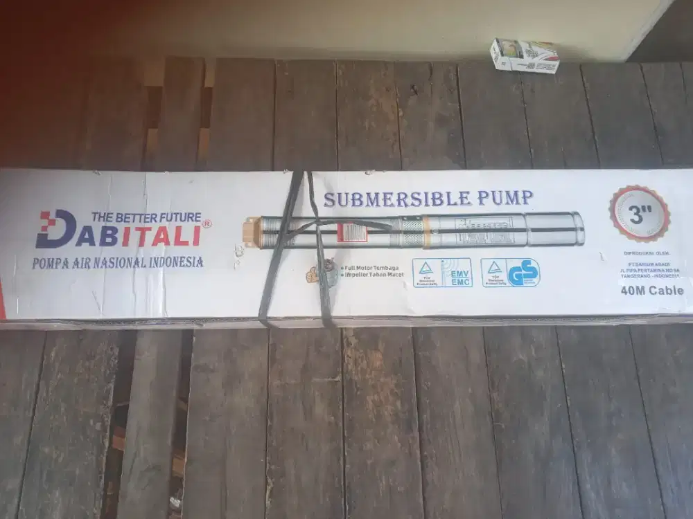 Jual murah satelit pompa ,,0.5 lengkap dus