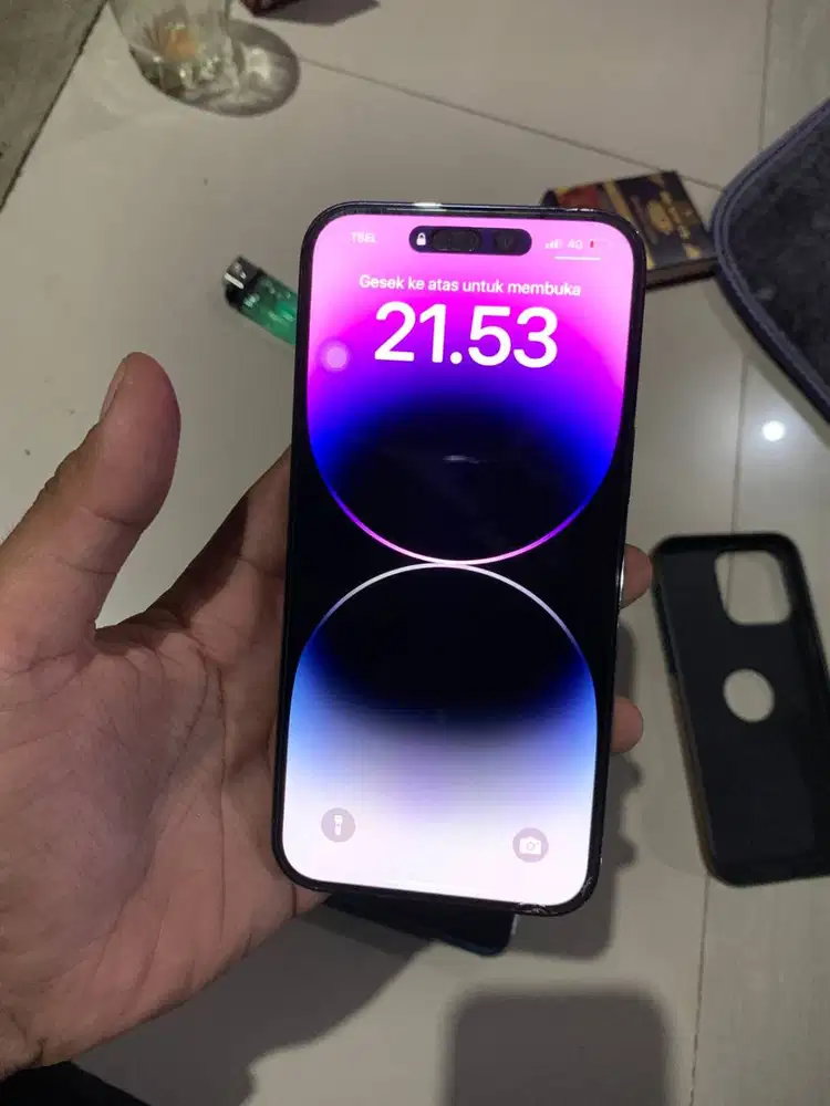 iphone 14 pro 256gb ibox lengkap ori mulus