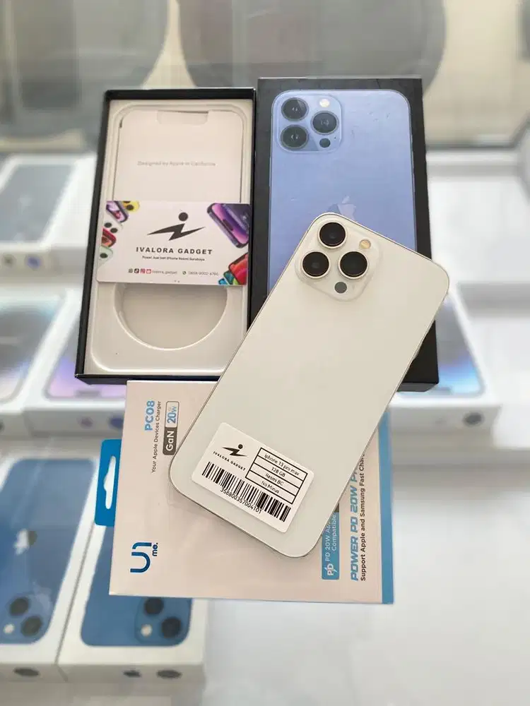iPhone 13 Pro Max 128GB Beacukai White