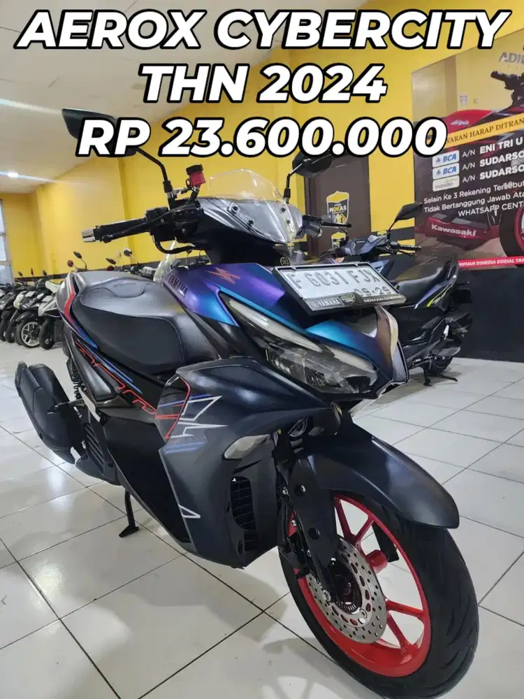 YAMAHA AEROX CYBERCITY THN 2024