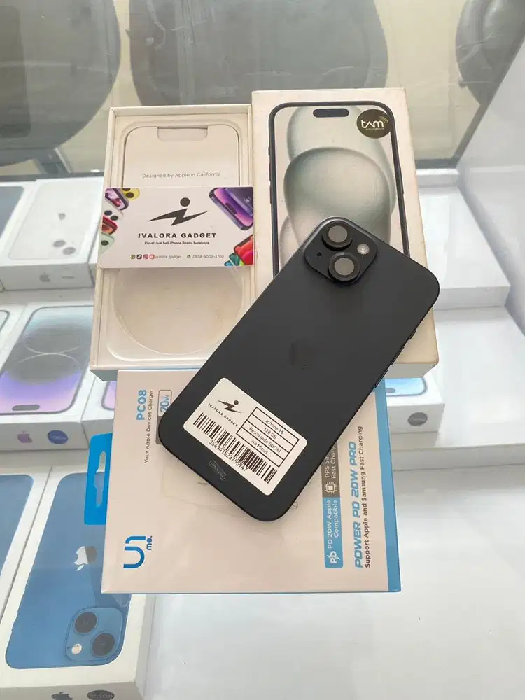 iPhone 15 128GB iBox Black