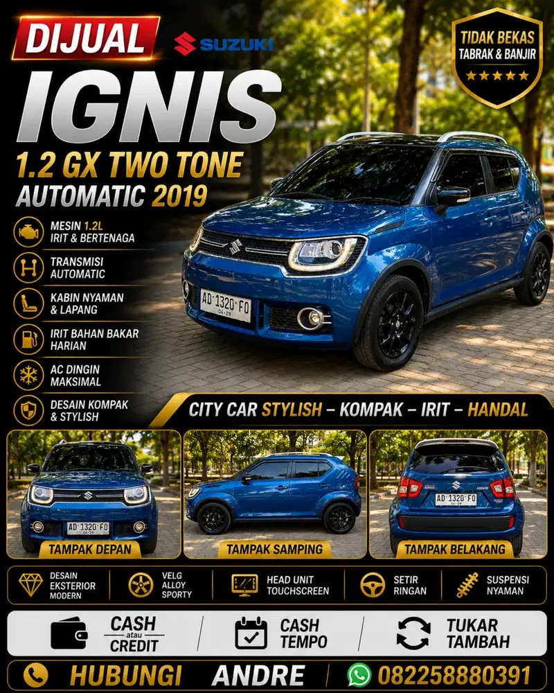 Suzuki Ignis 1.2 GX Automatic Two Tone 2019