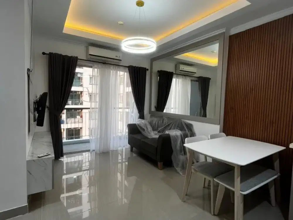 DISEWA APARTEMEN CITY HOME TOWER MIAMI BAY LANTAI 18.19 FULL FURNISH