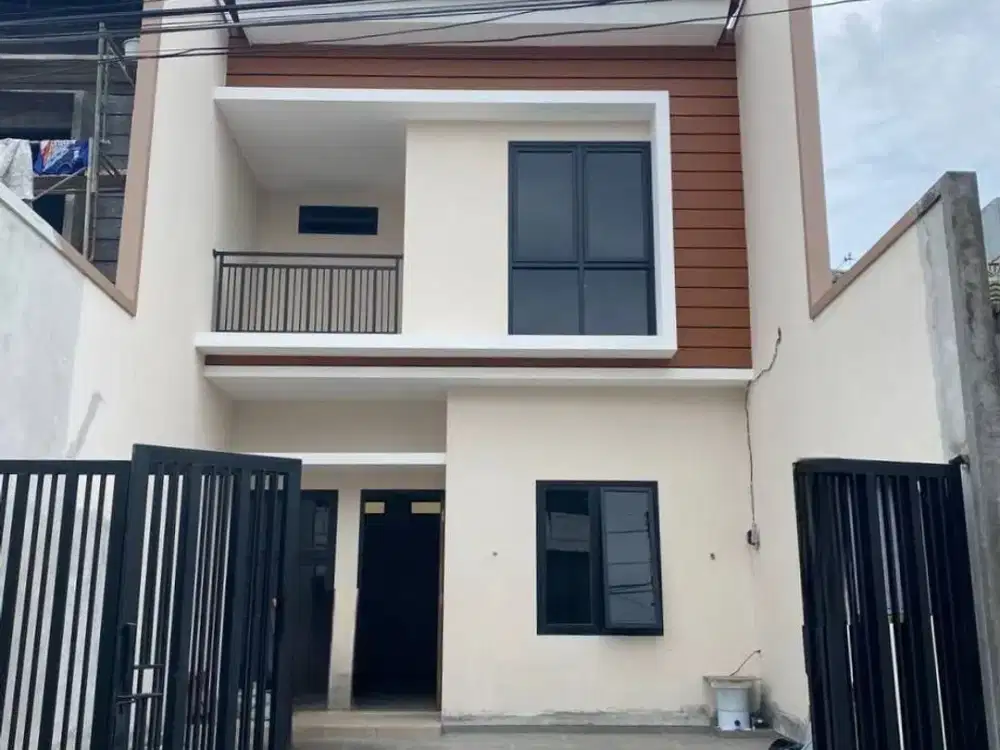 Dijual rumah baru modern perumahan darmo harapan indah
