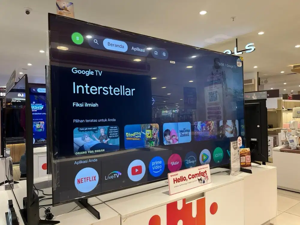Sharp TV QLED Semua Type