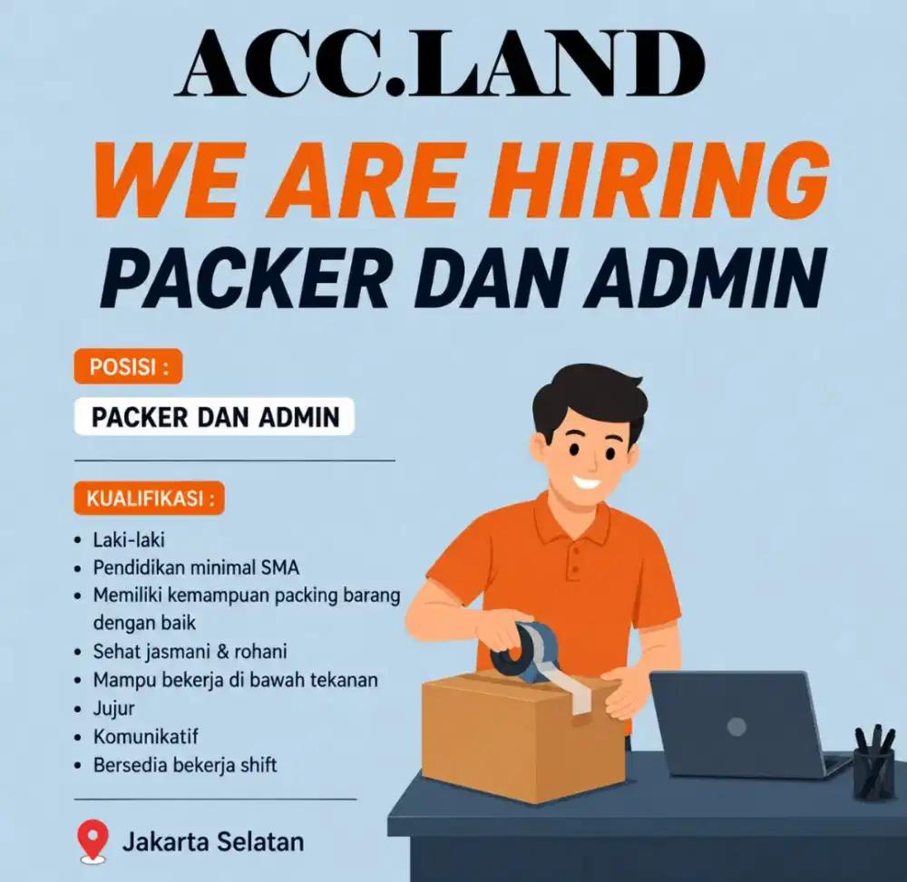 Admin Dan Packing barang
