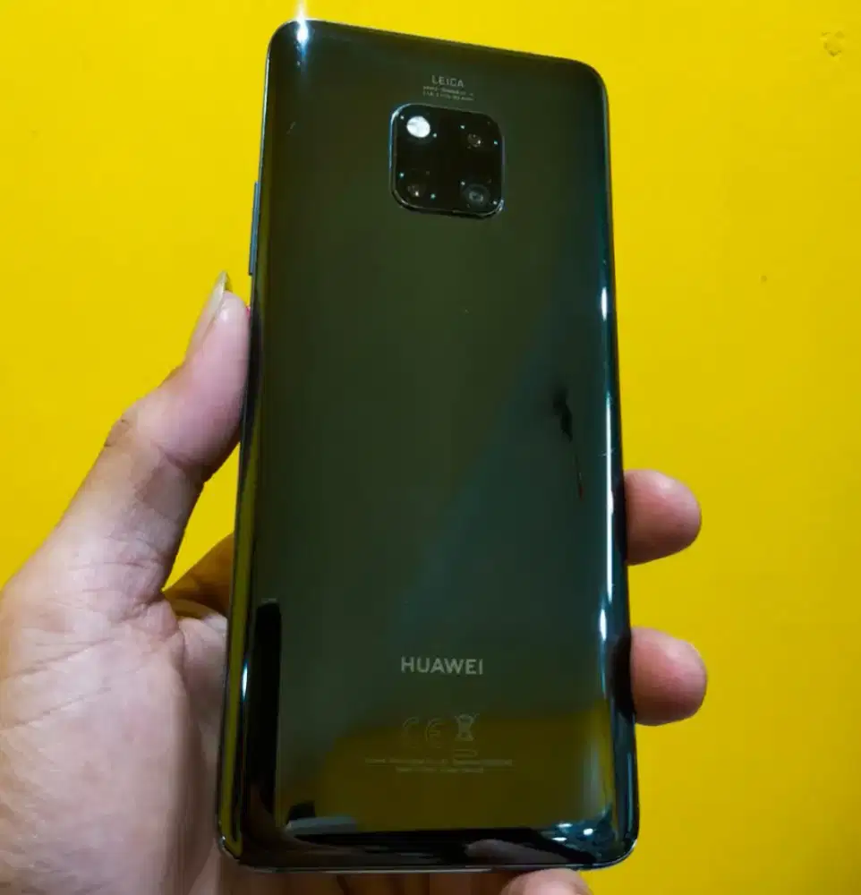 Huawei Mate 20 Pro 6GB+128GB Black MULUS Segel Fullset ORI No Minus