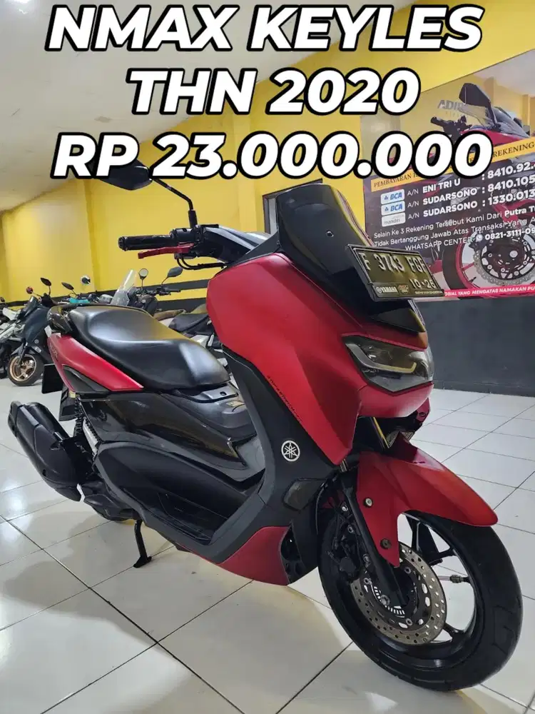 YAMAHA NMAX KEYLES 2020