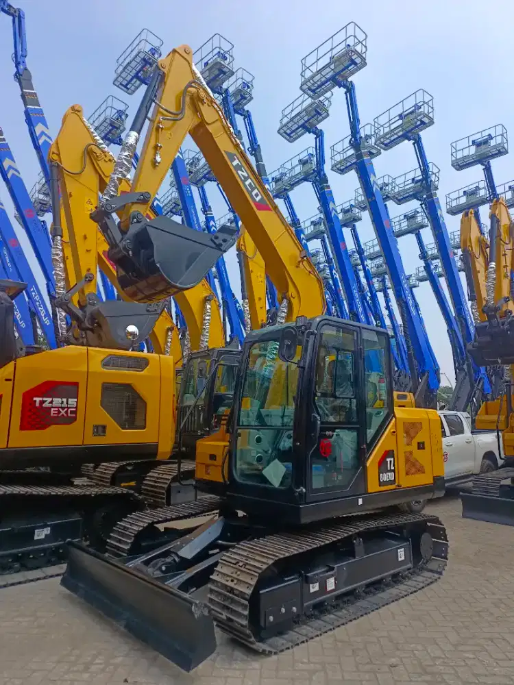 Excavator TZCO tipe TZ80 - 8 ton