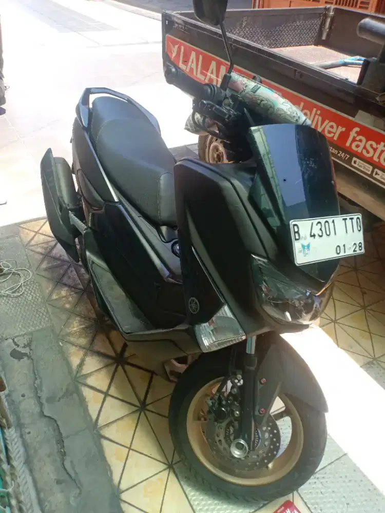NMAX Old 2018 Non-ABS Plat B DKI Kaleng Panjang 2028 Kaki-Kaki Segar