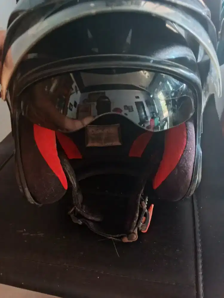 helm GM imprezza double visor uk M msh bgus