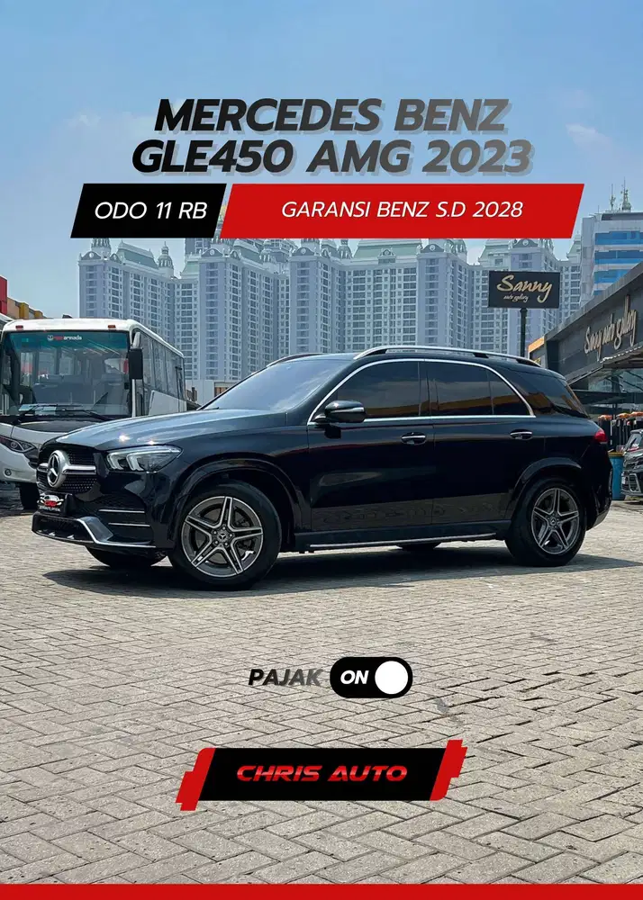 Bunga 0% DP50% LowOdo 11rb Facelift GLE450 AMG 2024 2023 GLE 450 X5