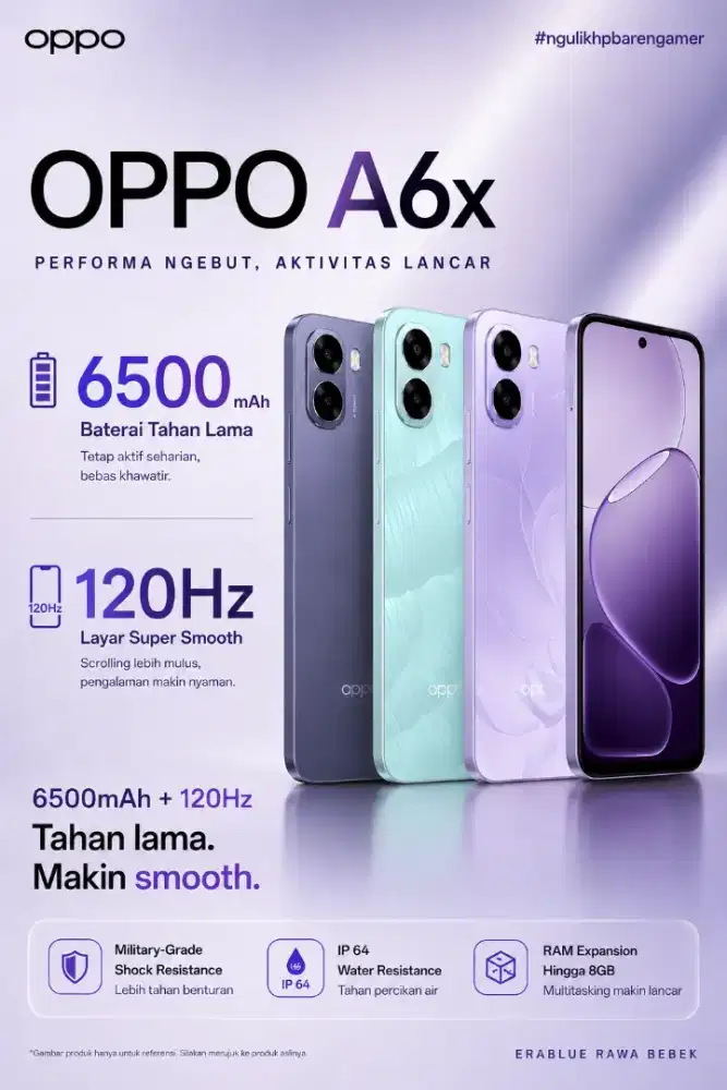 STOK READY] OPPO A6X  18/256 Gb–RESMI