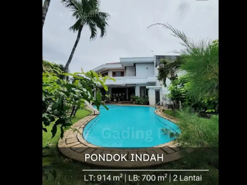 RUMAH MEWAH Prime location di Pondok Indah
