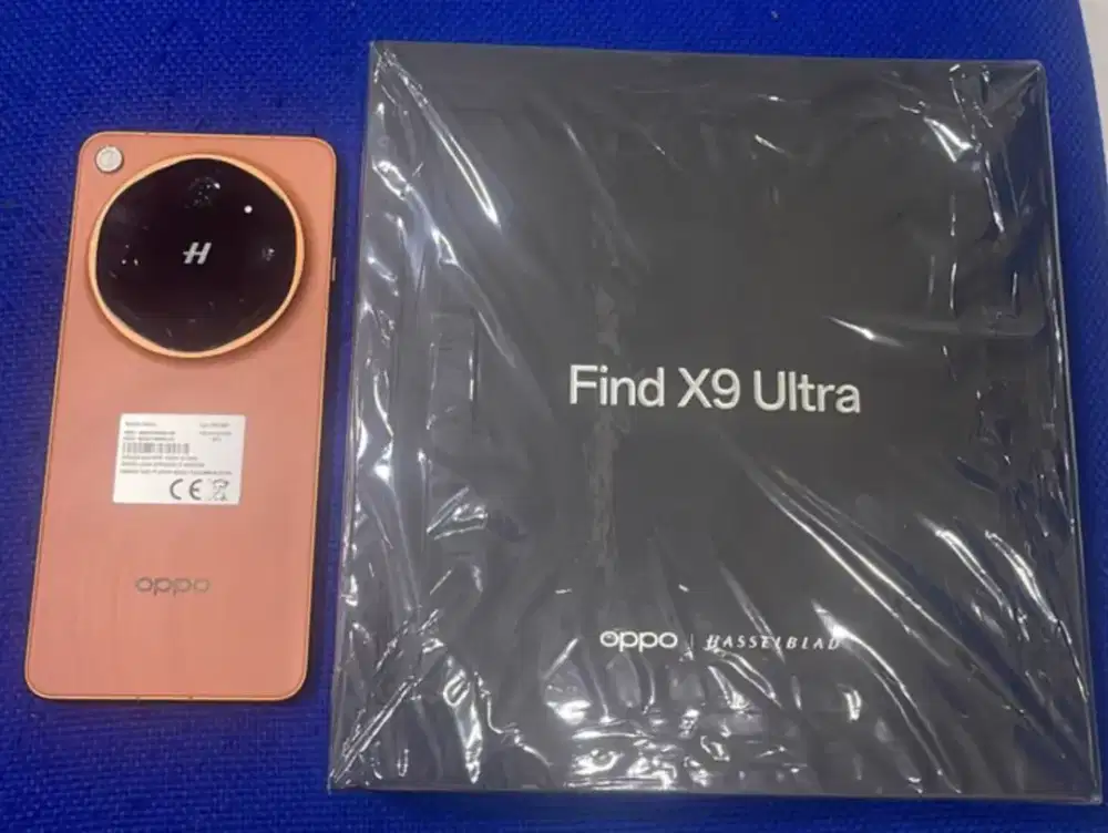 OPPO Find X9 Ultra 12/512 Orange LIKE NEW Resmi pakai 2 minggu