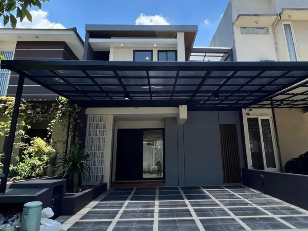 Dijual rumah baru semi furnish dian istana cluster moca verbana