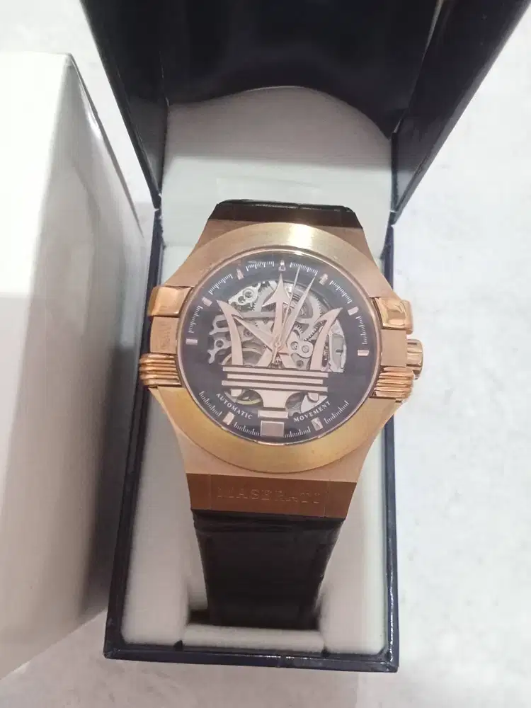 Jam tangan Maserati potanza automatic original