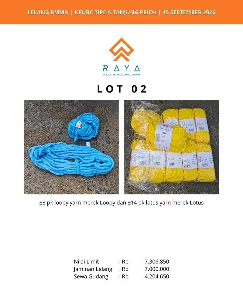 LOOPY YARN DAN LOTUS YARN