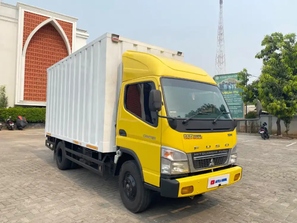 FS :CANTER FE73 DOUBLE BOX TINGGI BESI 2020