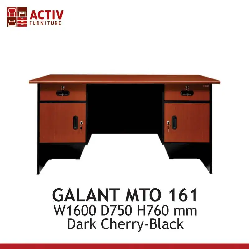 PROMO MEJA DIREKTUR/DIREKSI MERK ACTIV SERIES GALANT SALE GRATIS ANTAR