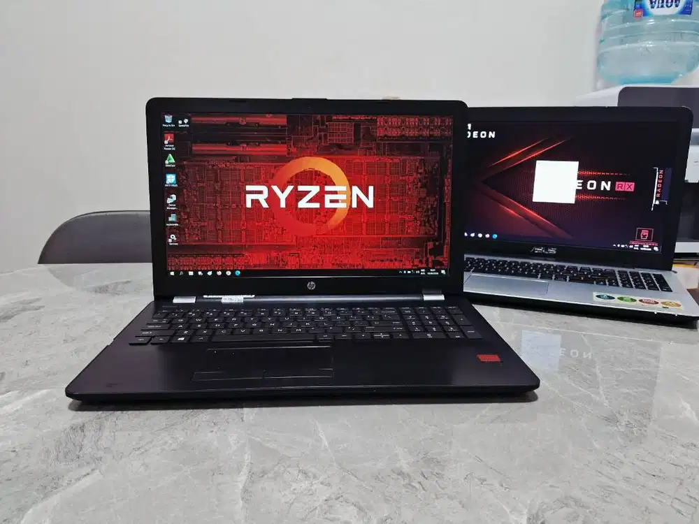 HP 15 AMD A12 12 Compute Core 4C+8GB R7 4GB Batre BARU Full HD Garansi