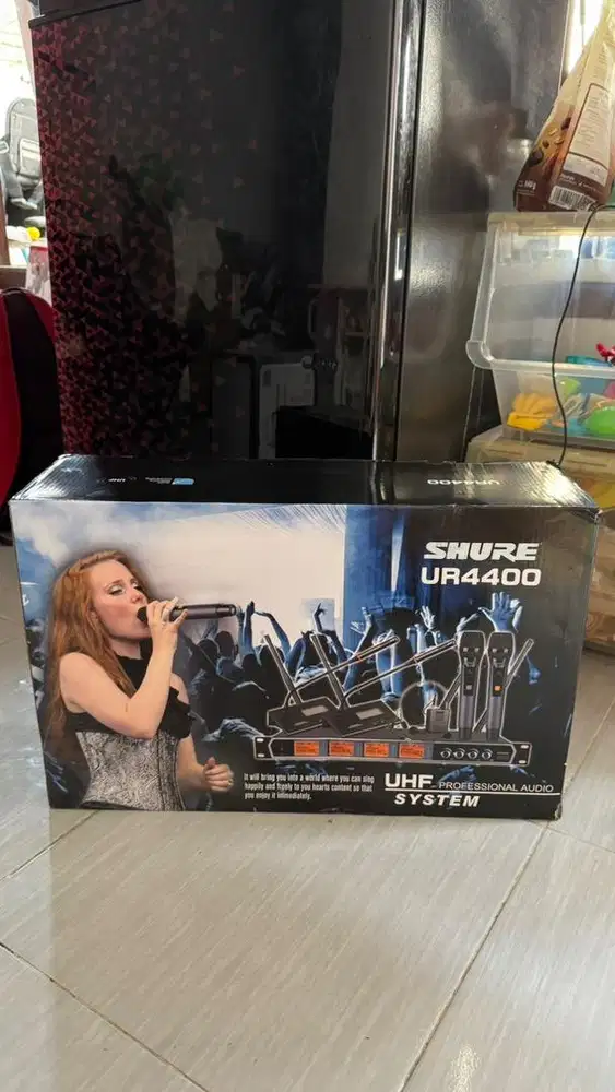Mic Wireless Shure UR4400