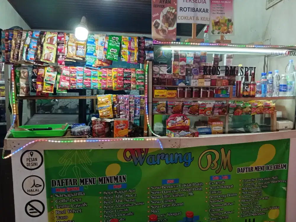 Dibutuhkan khusu wanita untuk jaga kantin(warkop).