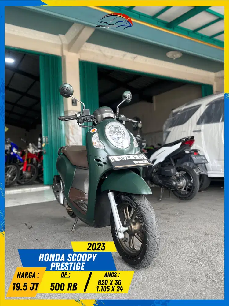 HONDA SCOOPY PRESTIGE 2023 MONGGO GASS MASZEHH HIKMAH MOTOR KEPUH