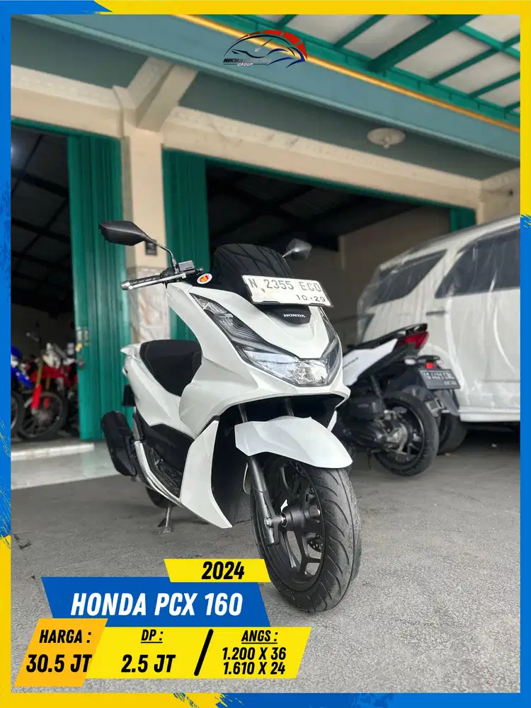 HONDA PCX 160 2024 LIKE NEW MASZEHH HIKMAH MOTOR KEPUH