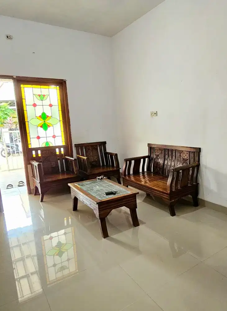 Meja Kursi Tamu dari Jati Murah