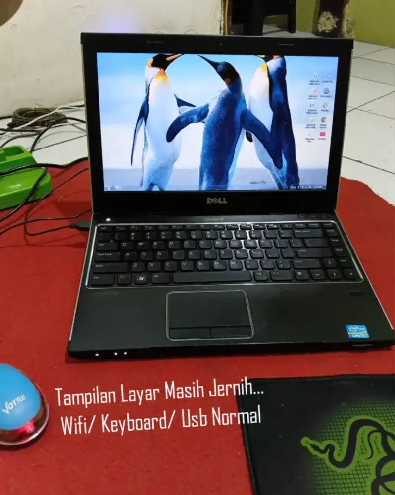 Laptop Dell 3350 Core i7 Ram 4Gb Nyaman Buat Tugas,Skolah& Blajar