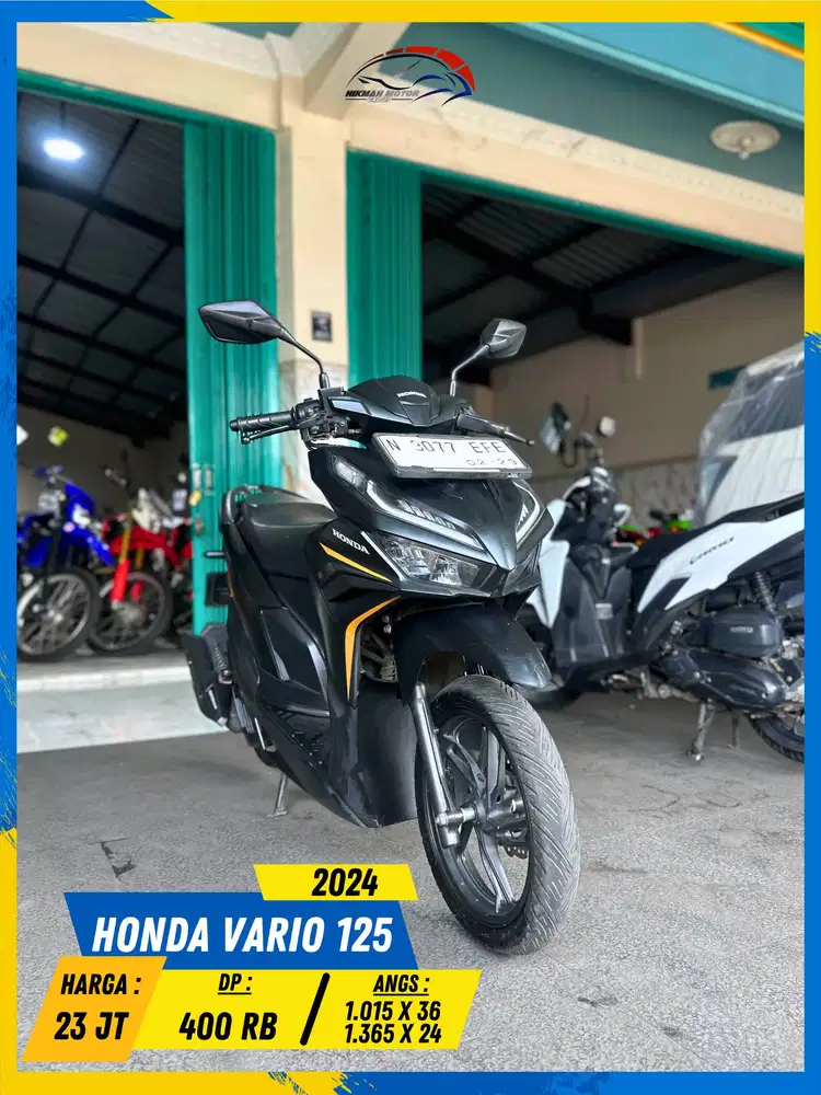 HONDA VARIO 125 2024 LIKE NEW MASZEHH HIKMAH MOTOR KEPUH