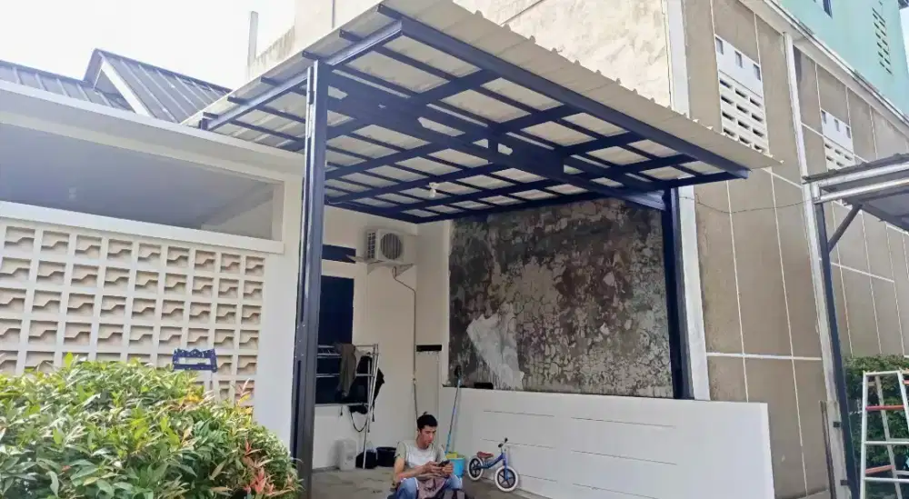Jasa pasang kanopi baja ringan