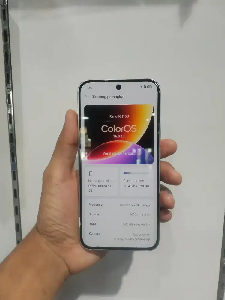 Oppo reno 16F  8/128GB