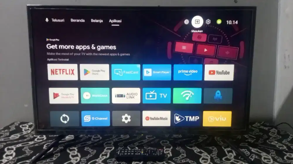Tv led panasonic android digital 32inchi likenew