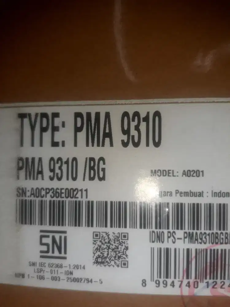Pma polytron audio 9310