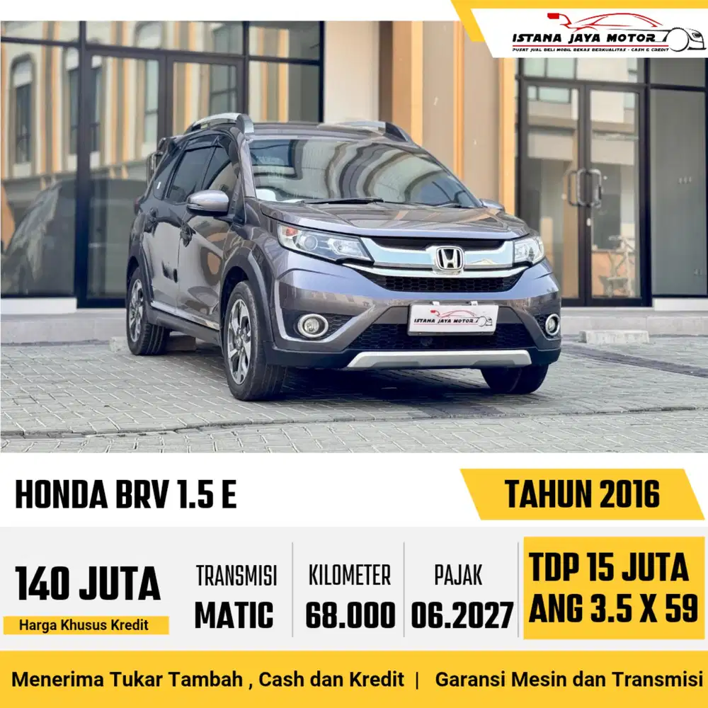 HONDA BRV 1.5 E 2016