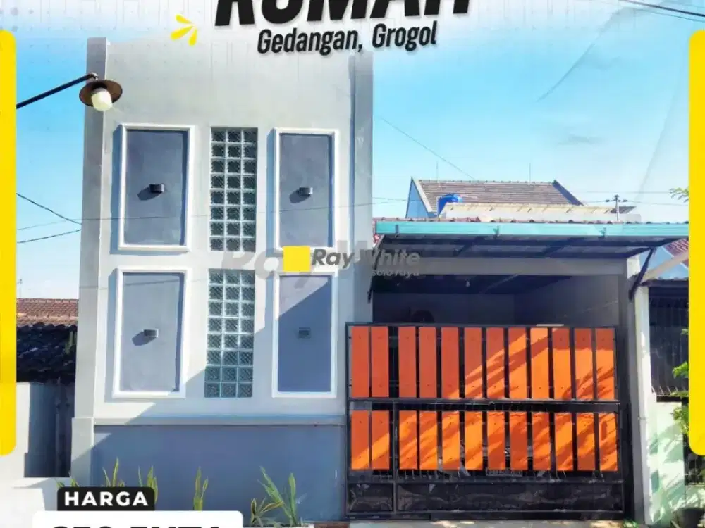 Dijual Rumah Aestetik Minimalis Modern Siap Huni Sektor 10 Gedangan Grogol Sukoharjo Solo Baru
