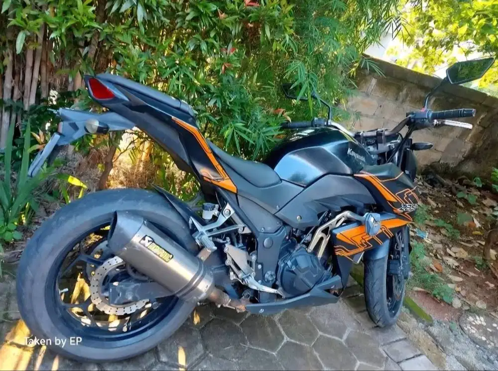 Kawasaki z250 tahun 2013