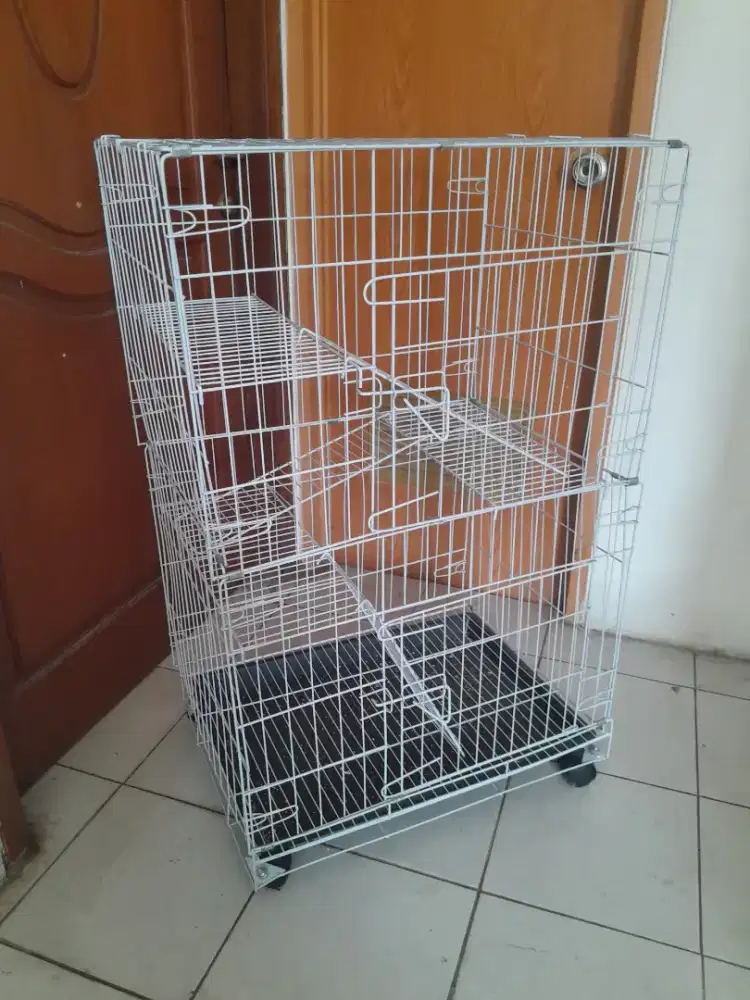 Jual kandang kucing 3 tingkat