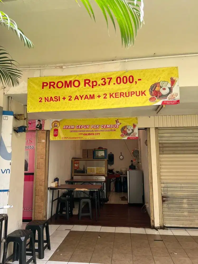 Sewa segera kios usaha apartemen kalibata city