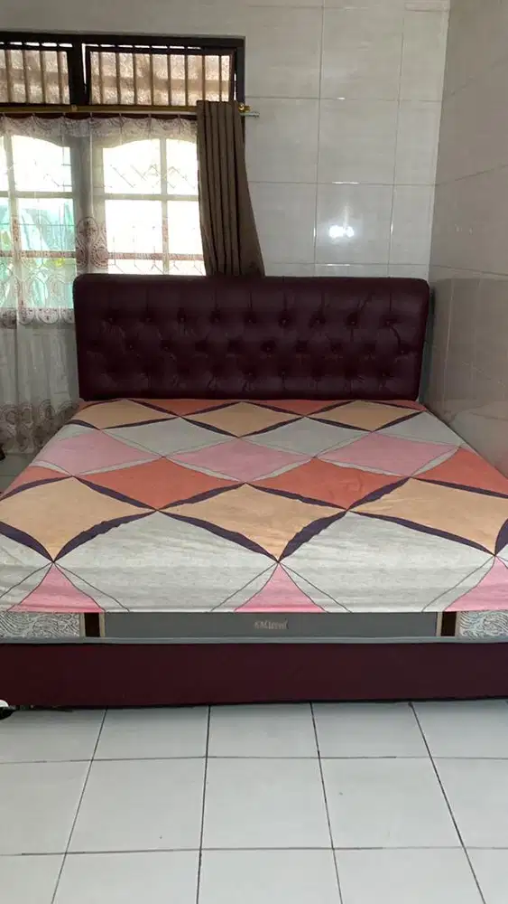 SPRING BED + DIPAN 180 x 200