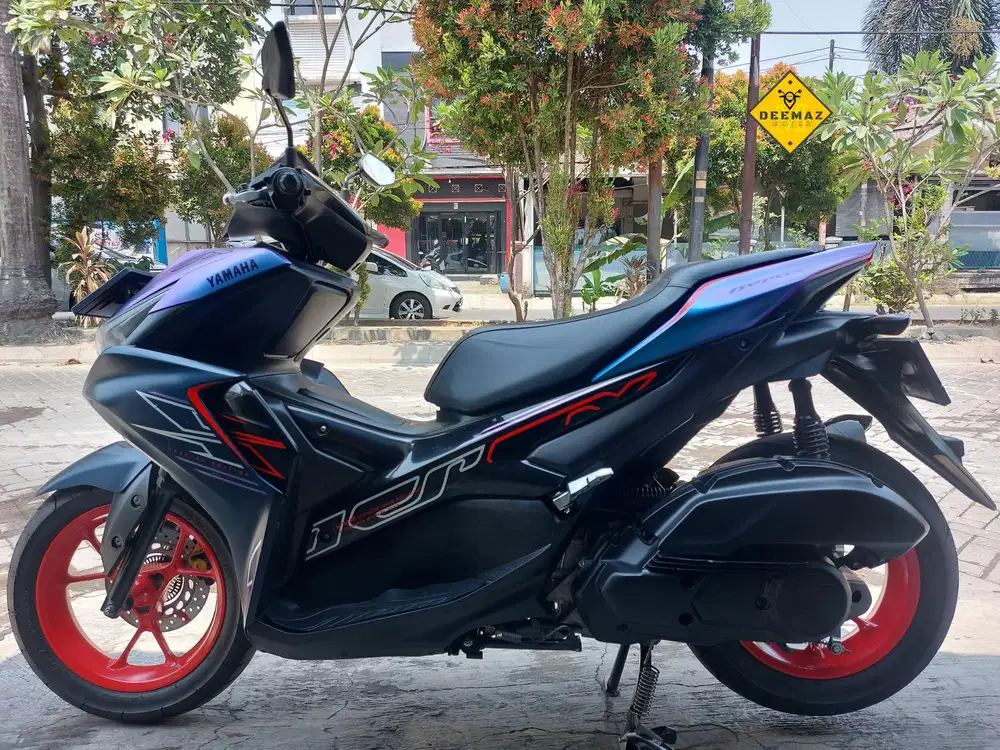 (DP 500 Rb)‼️ Aerox Cyber City Biru 2024 Cash, Kredit & Tukar Tambah