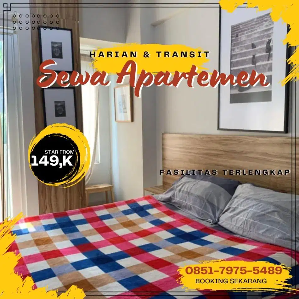 SEWA APARTEMEN HARIAN/TRANSIT EMERALD BINTARO TANGSEL TERMURAH